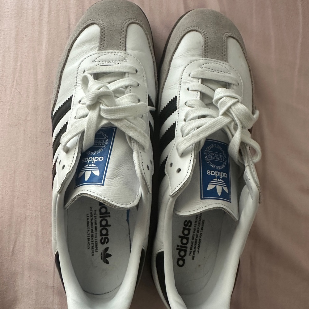 White Adidas Samba